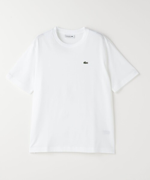 LACOSTE tシャツ 「LACOSTE」ワンポイント ソフトタッチ Tシャツ