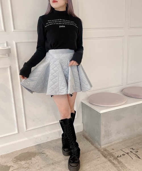 leinwande キルティングスカート leinwande（ラインヴァンド）の「Wave Quilting Skirt（スカート