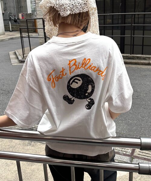 tシャツ 「WEB限定/2サイズ」COOPER FACTビリヤードロゴTEE レディース メンズ