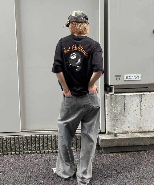 tシャツ 「WEB限定/2サイズ」COOPER FACTビリヤードロゴTEE レディース メンズ WHO'S WHO gallery tシャツ 「WEB限定」COOPER FACTビリヤード