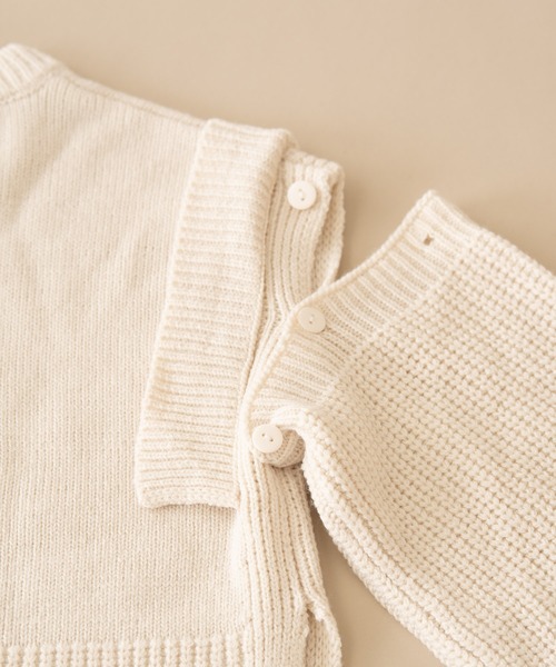 「NEUNA」 長袖ニット FREE オフホワイト レディース_画像9