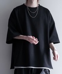 tシャツ サイドスリットコットンポンチビッグシ...の詳細画像3