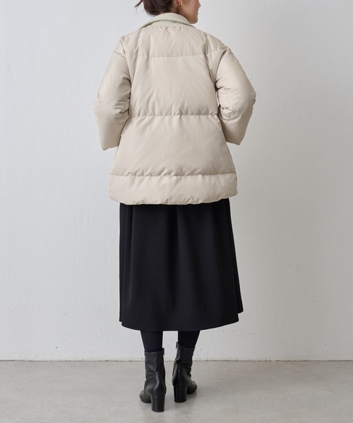 BEARDSLEY」 ダウンジャケット FREE アイボリー レディース-真作/小田