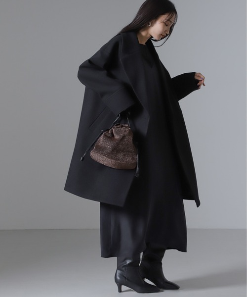 NANO universe（ナノ・ユニバース） チェスターコート FREE グレー系