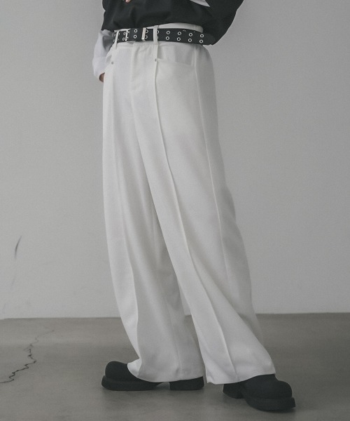 Shoowtime（ショウタイム） スラックス Center seam slacks pants