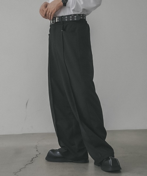 Shoowtime（ショウタイム） スラックス Center seam slacks pants