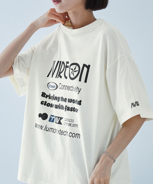 MONO-MART（モノマート） tシャツ 2WAYリバーシブル ポスターデザイン