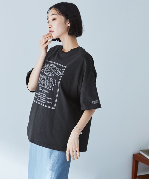 MONO-MART（モノマート） tシャツ 2WAYリバーシブル ポスターデザイン