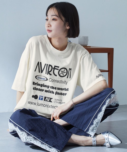 MONO-MART（モノマート） tシャツ 半袖 2WAYリバーシブル ポスター 