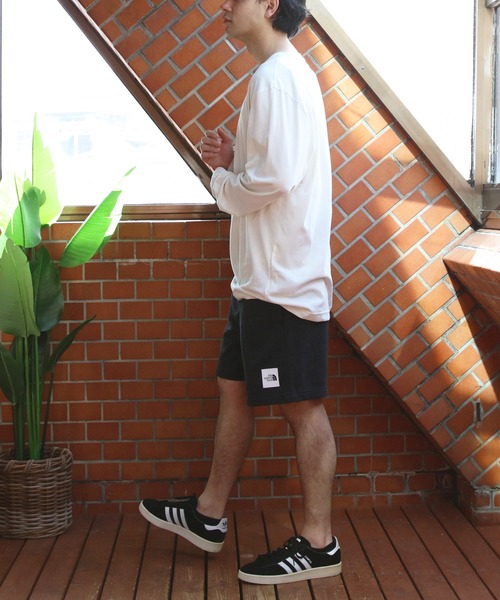 THE NORTH FACE パンツ FACE ロゴショートパンツ メンズ