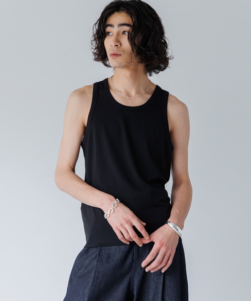 SINSS タンクトップ Slim fit tank top / スリムフィットタンクトップ