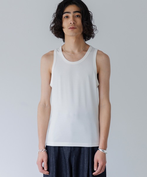 SINSS タンクトップ Slim fit tank top / スリムフィットタンクトップ