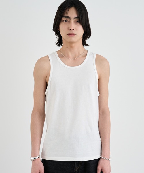 SINSS タンクトップ Slim fit tank top / スリムフィットタンクトップ