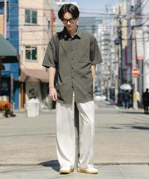 SENSE OF PLACE by URBAN RESEARCH シャツ 半袖 クイックドライ
