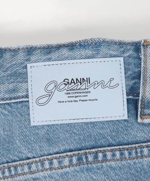 GANNI ジーンズ デニム デニムパンツ GANNI/ガニー Broderie