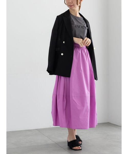 ジャケット ノーカラージャケット メッシュダブルブレスト