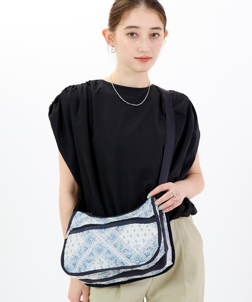 Bandana Paisley Pattern Shell Mini Tote Shoulder Bag