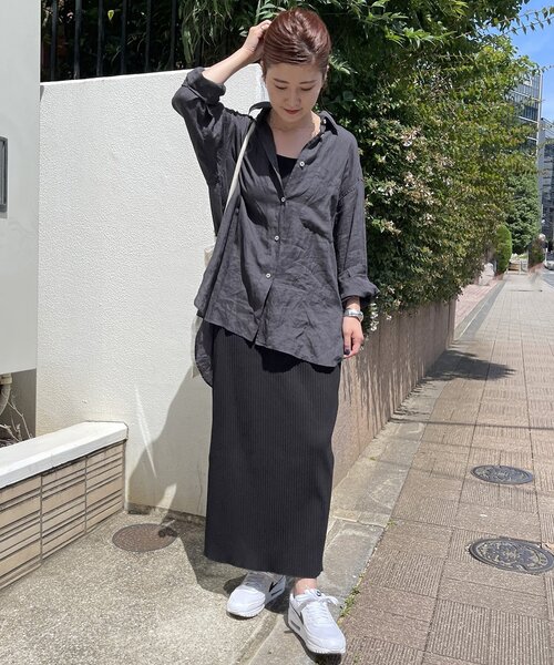 「Spick & Span」 長袖シャツ 36 カーキ レディース Spick＆Span 「Spick & Span」 長袖シャツ FREE カーキ