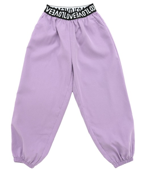Bee des Bee パンツ LOVEロゴ パラシュートパンツ キッズ 子供服