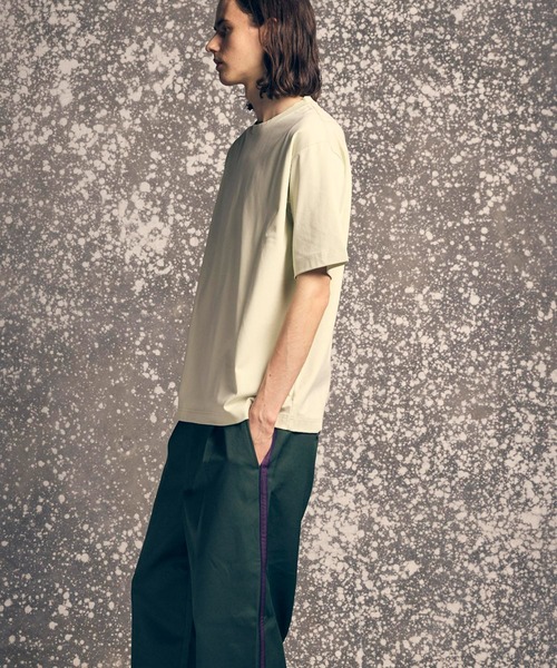 「MAISON SPECIAL」 半袖Tシャツ 1 ライム メンズ