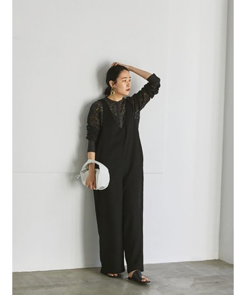 TODAYFUL サロペット ブラック 38 TODAYFUL 「TODAYFUL」 オーバーオール 38inch ブラック
