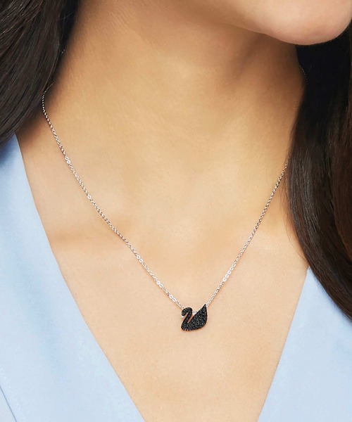 スワロフスキー スワン ネックレス SWAROVSKI ネックレス 「公式」「スワロフスキー」Swan