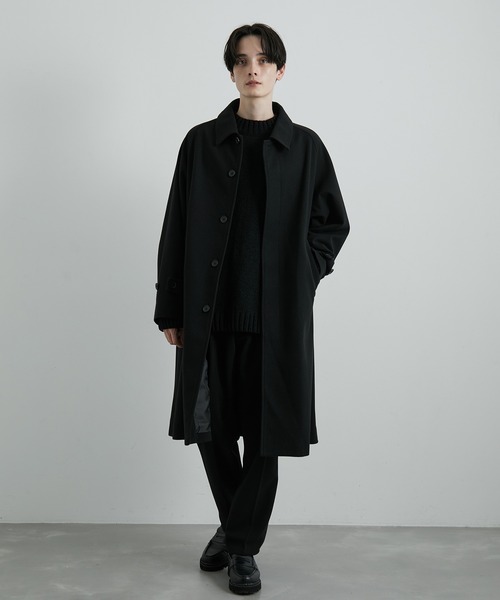 「JUNRED」 ステンカラーコート S ホワイト系その他 メンズ_画像6