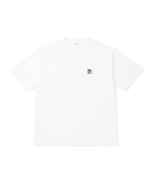 j.n.r.d tシャツ 「接触冷感」j.n.r.d/ワンポイントベア刺繍T