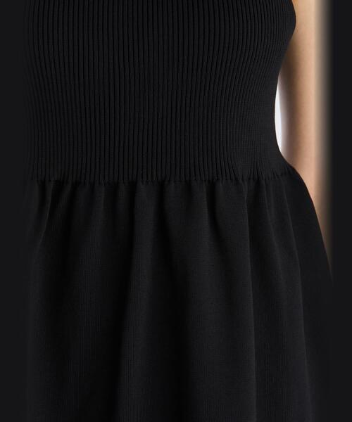 To b. by agnes ワンピース ニューニットノースリーブドレス