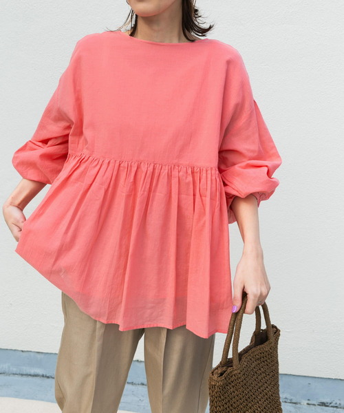 URBAN RESEARCH DOORS 「URBAN DOORS」 長袖ブラウス MEDIUM