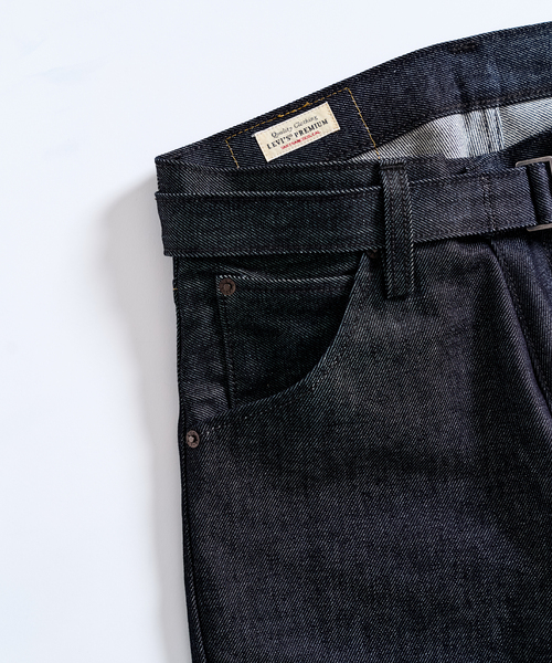 パンツ Levi's/Belted denim trousers Levi's ジーンズ LEVI'S(R)/リーバイス(R) 別注 TWISTED BELTED