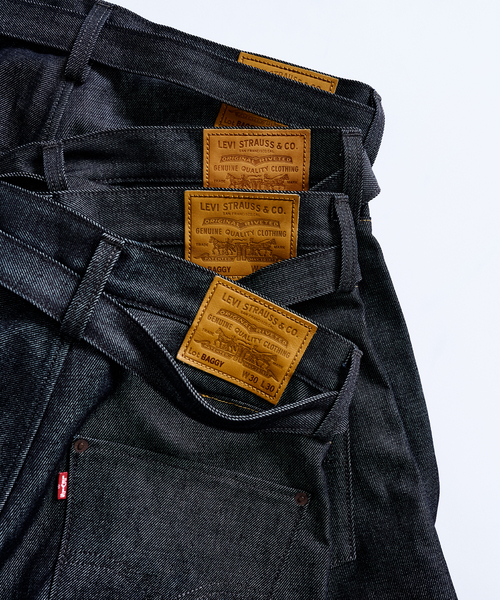 パンツ Levi's/Belted denim trousers Levi's ジーンズ LEVI'S(R)/リーバイス(R) 別注 TWISTED BELTED