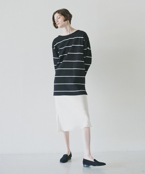 BIOTOP 「BIOTOP」 「ORCIVAL」長袖Tシャツ 6 ブルー系その他