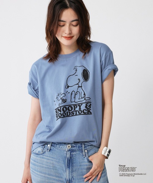 tシャツ 「PEANUTS」「別注」プリントTシャツ レディース
