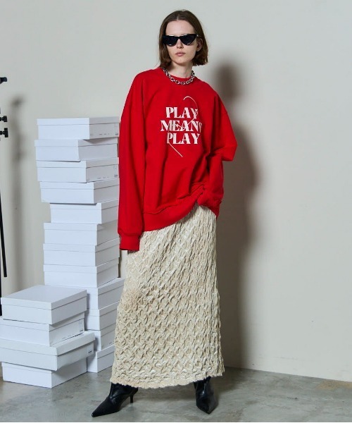 MAISON SPECIAL（メゾンスペシャル） トレーナー スウェット Silicon