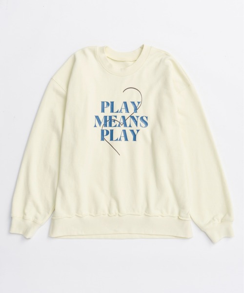 新品　MAISON SPECIAL 総柄プリント　トレーナー　スウェット　白 MAISON SPECIAL（メゾンスペシャル） トレーナー スウェット Silicon