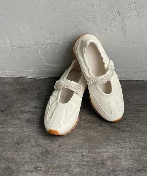 スニーカー 「FOOT INDUSTRY/フット インダストリー」 パール メリー