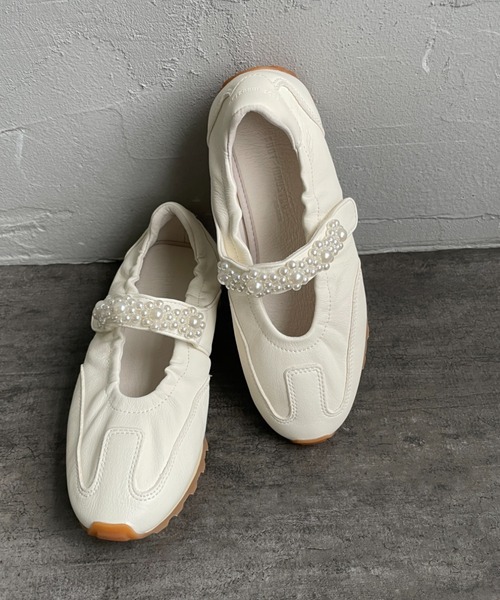 スニーカー 「FOOT INDUSTRY/フット インダストリー」 パール メリー