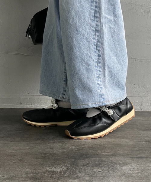 スニーカー 「FOOT INDUSTRY/フット インダストリー」 パール メリー