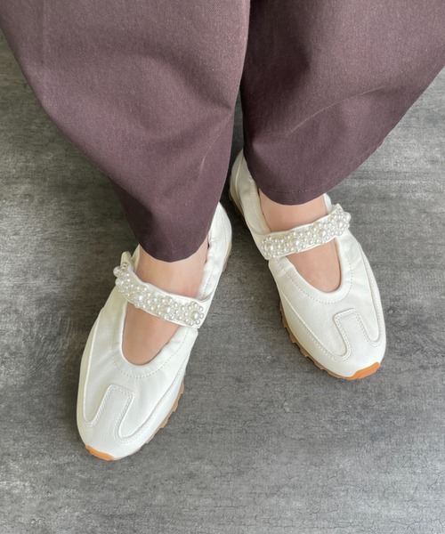 スニーカー 「FOOT INDUSTRY/フット インダストリー」 パール メリー