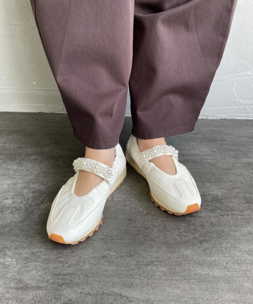 スニーカー 「FOOT INDUSTRY/フット インダストリー」 パール メリー