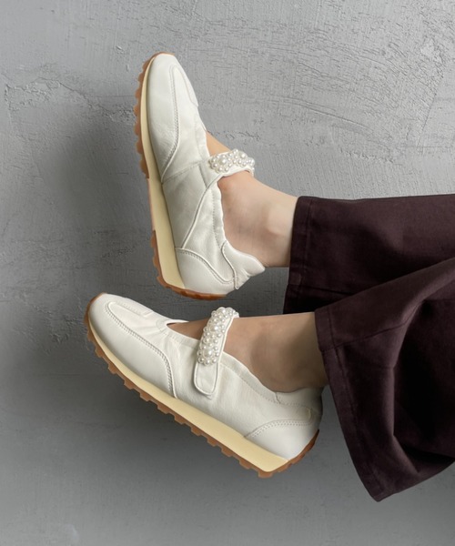スニーカー 「FOOT INDUSTRY/フット インダストリー」 パール メリー