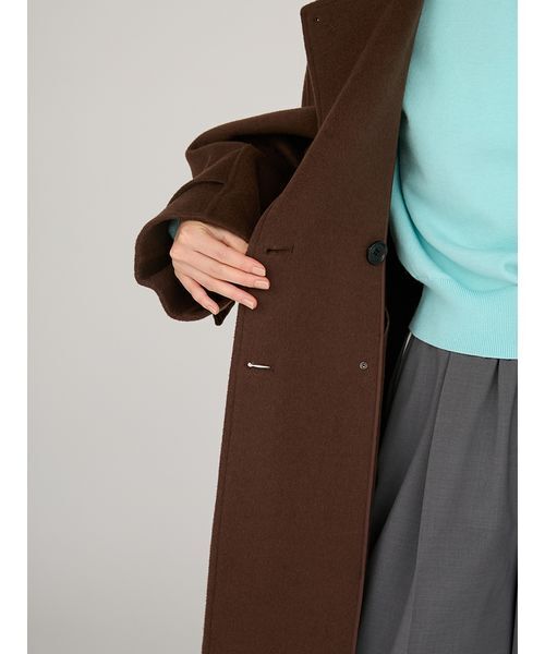 emmi コート チェスターコート ロイヤルジーロン・ロングコート