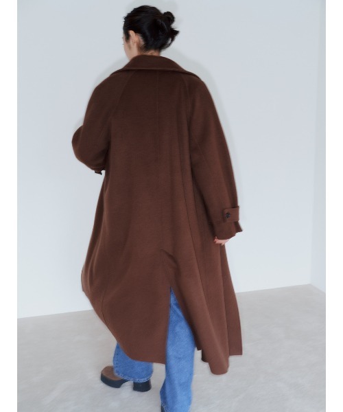 emmi コート チェスターコート ロイヤルジーロン・ロングコート