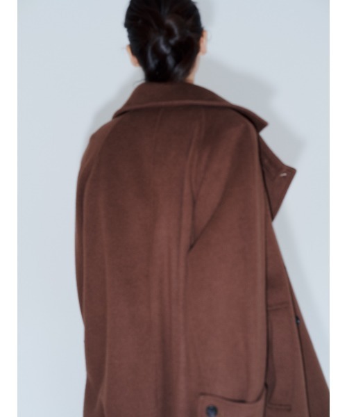 emmi コート チェスターコート ロイヤルジーロン・ロングコート