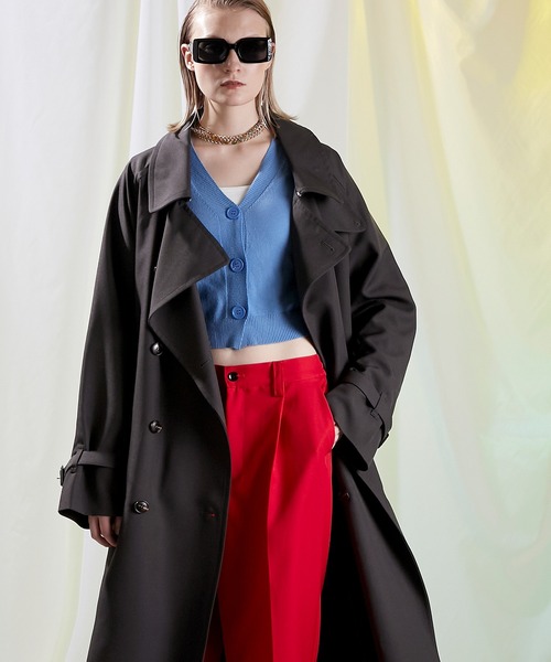 ENDER PRODUCTS トレンチコート L グレー系その他 メンズ : ZOZOTOWN