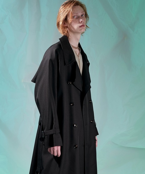 ENDER PRODUCTS トレンチコート L グレー系その他 メンズ : ZOZOTOWN