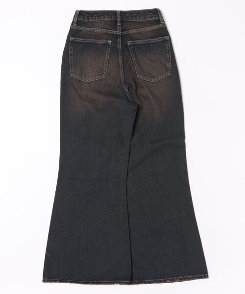 「PAGEBOY」 ダメージ加工デニムパンツ SMALL ブルー レディース