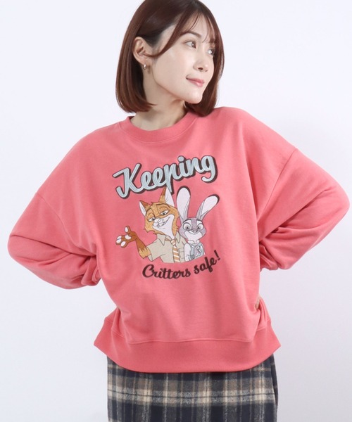 ジュディ ファンキャップ リトシー レディース メンズ スウェット トレーナー Disney（ディズニー） スウェット トレーナー ディズニー その他