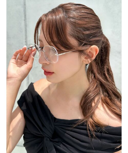 RESEXXY（リゼクシー） サングラス フレームレスクリアグラス